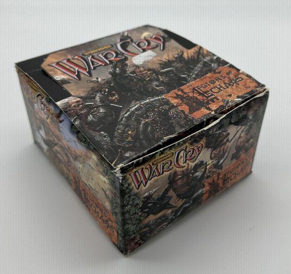 Warhammer War Cry Legions Of Chaos - 25 Booster Packs + Display Box